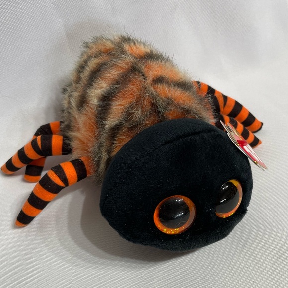 Ty Beanie Boos - INGRUM the Halloween Spider (6 Inch) Plush Toy 2022 w Hang Tag - Picture 4 of 9
